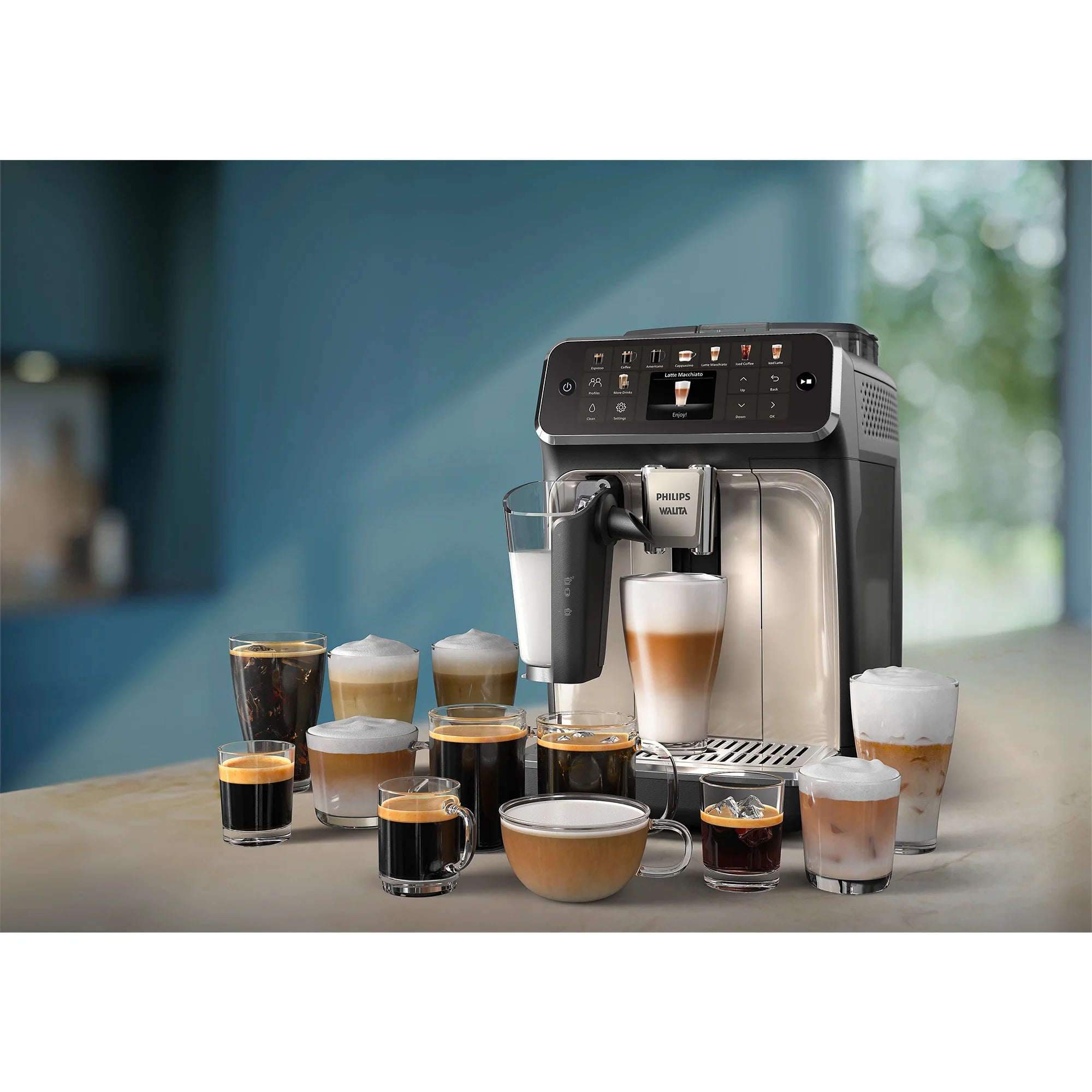 Philips EP5547/90 Serie 5500 LatteGo – Kaffeevollautomat 19 Getränke